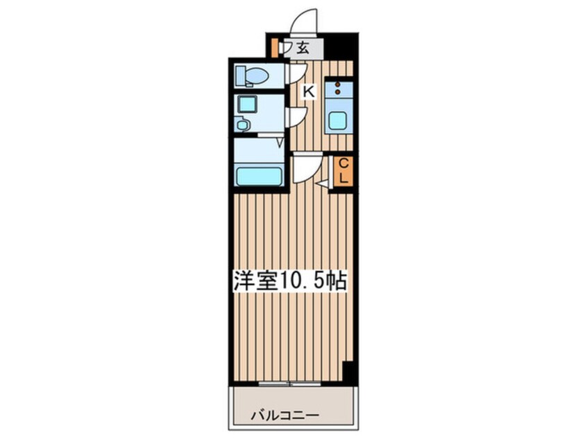 間取図 アベニューナカネ