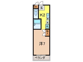 間取図 ハインホーフ雪扇