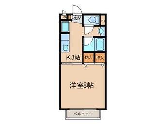 間取図 Ｓｕｒｐｌｕｓ　Ｏｎｅ本田