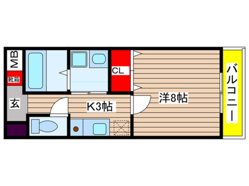 間取図 プレミ－ル