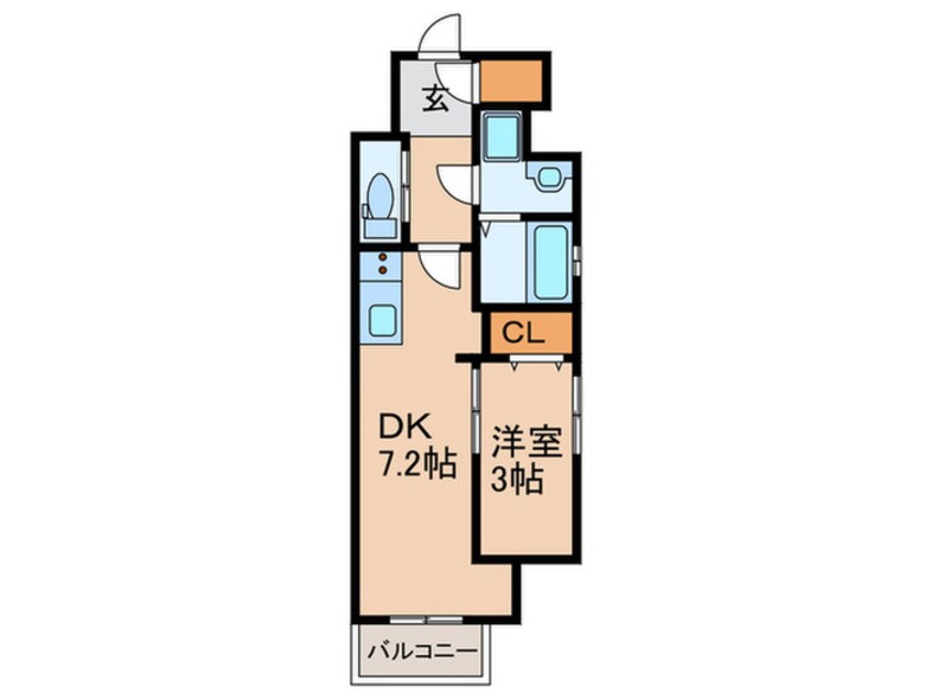 間取図 ブルーオーシャン栄生