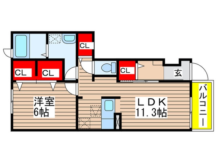 間取り図 ガ－デンクレスト