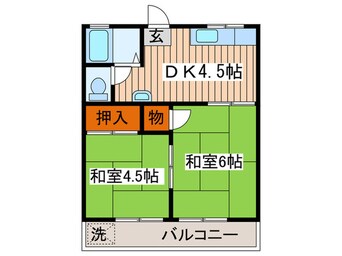 間取図 サニーハイツⅠ