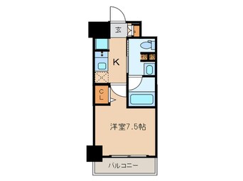 間取図 パークアクシス名古屋山王橋
