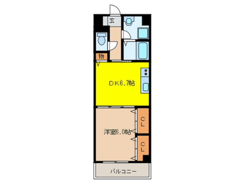 間取図 センチュリーパーク新川１番館