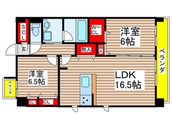 間取図 アヴニール桜山