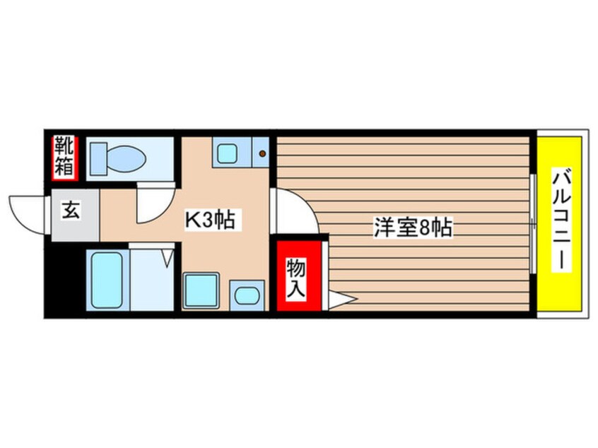 間取図 セレニール和合Ⅱ