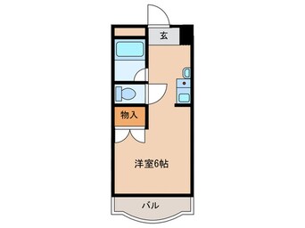 間取図 タウンコート末広