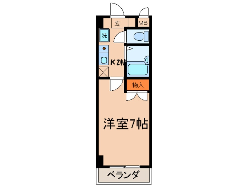 間取図 エトア－ル金山