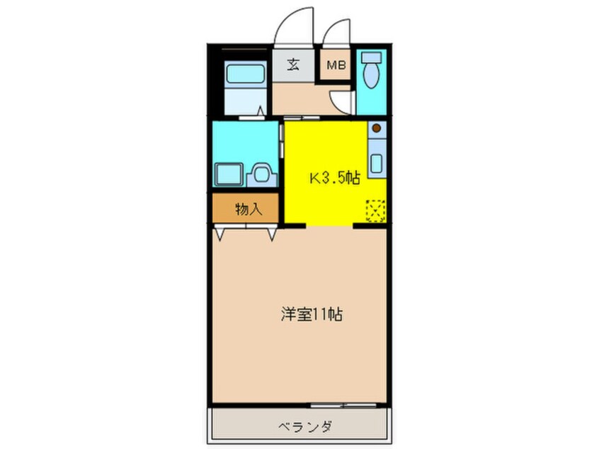 間取図 ピュアヒルズ