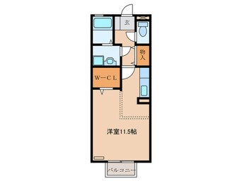 間取図 ラ　フォーレ幸心　Ａ