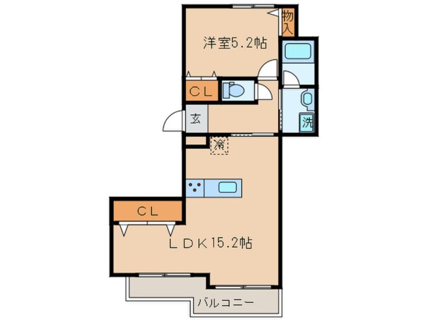 間取図 メゾン・ド・ラステア