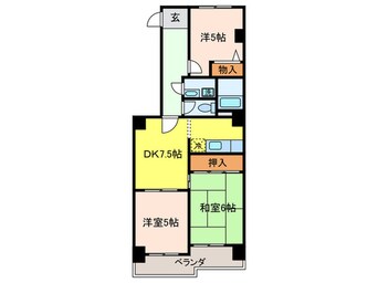 間取図 メゾン・ド・ラステア
