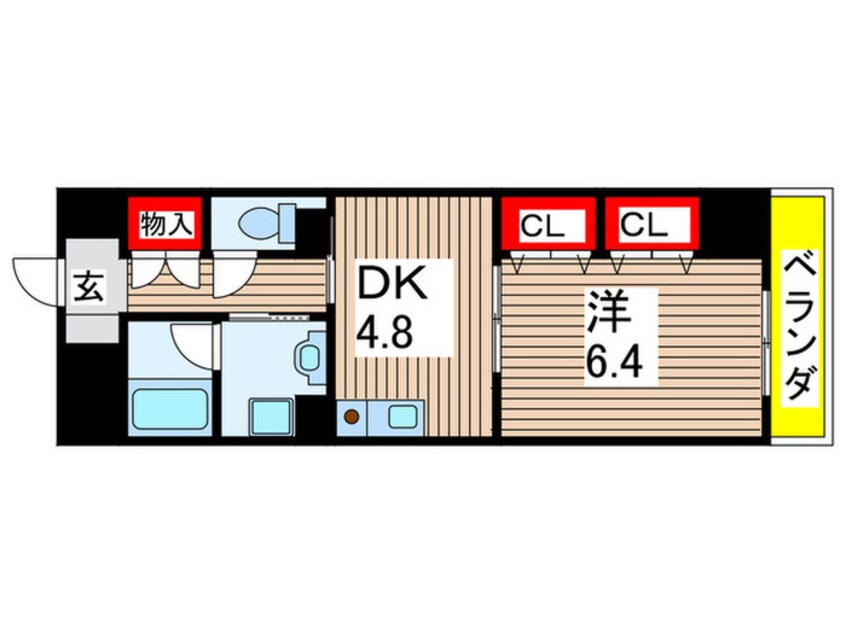 間取図 エスタシオン御器所