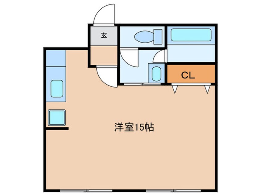 間取図 橦木ビル