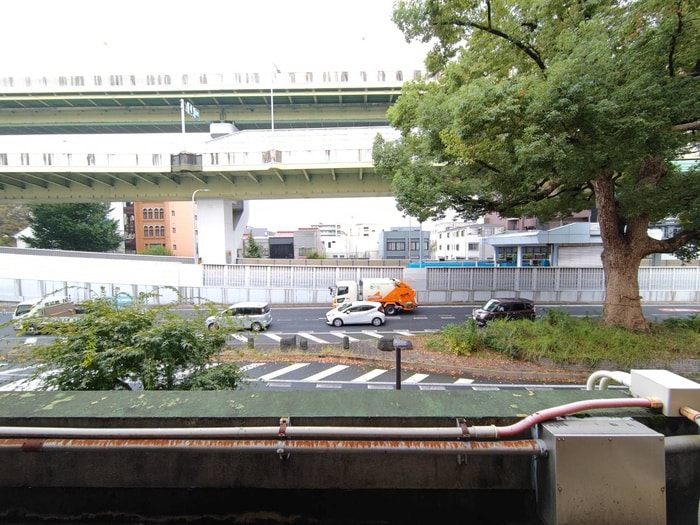 室内からの展望 橦木ビル