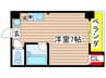ジュリウエダ 1Rの間取り