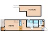 サニーベール志賀町 1Kの間取り