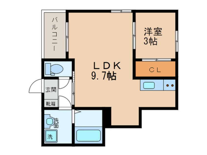 間取図 REGALEST　de　ささしま