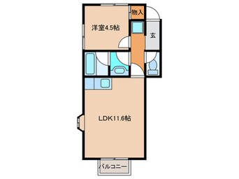 間取図 CASA　SERENA