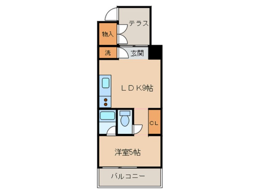 間取図 プリマヴェ－ル名駅シュ－ル