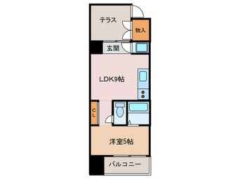 間取図 プリマヴェ－ル名駅シュ－ル