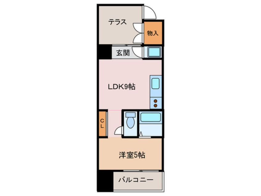 間取図 プリマヴェ－ル名駅シュ－ル
