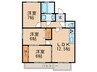 池洞マンション南棟 3LDKの間取り