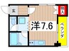 八事スチュ－デントビル 1Rの間取り