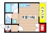 八事スチュ－デントビル 1Rの間取り