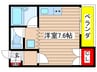 八事スチュ－デントビル 1Rの間取り