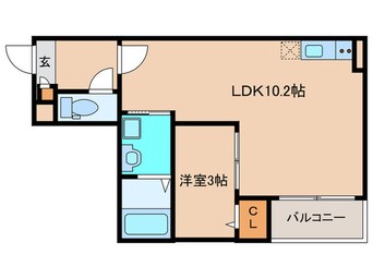 間取図 Jack nakaotaiⅠ