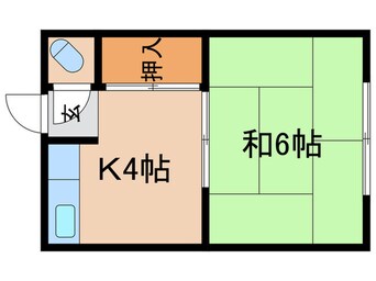 間取図 第三千鶴荘