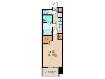 間取図 パルティール千種アネックス