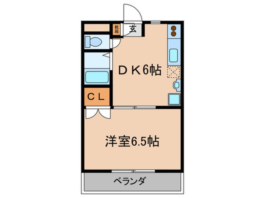 間取図 アネックス大幸