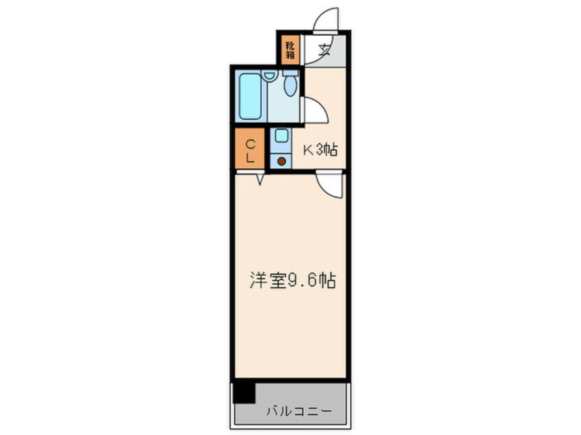 間取図 ﾗｲｵﾝｽﾞﾏﾝｼｮﾝ名大ｳｴｽﾄ(211）