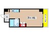 サンクレ－ル 1Rの間取り