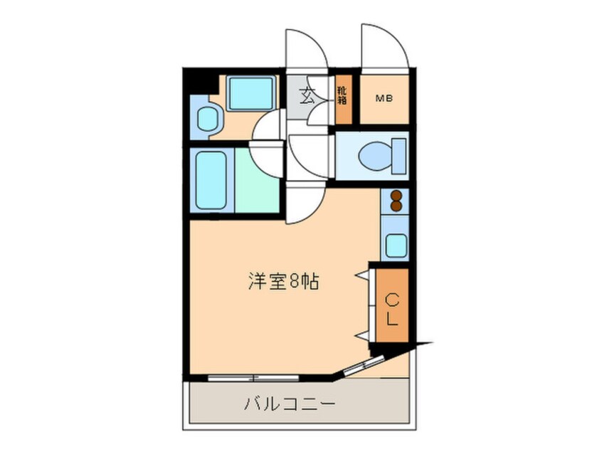 間取図 CITY SPIRE名駅北