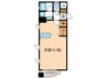 CITY SPIRE名駅北 1Rの間取り