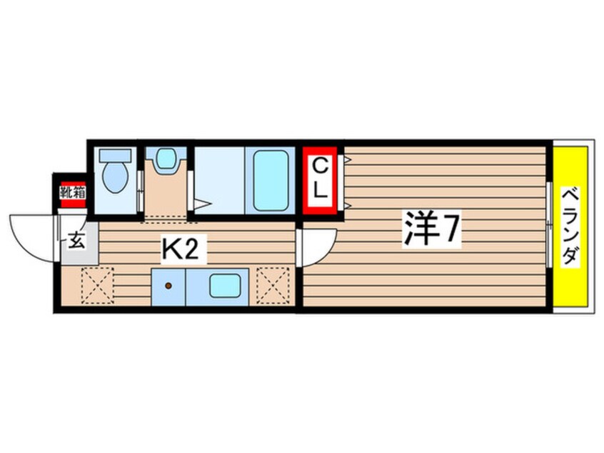 間取図 A-City瑞穂雁道