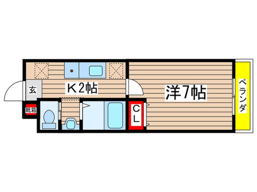 間取図 A-City瑞穂雁道