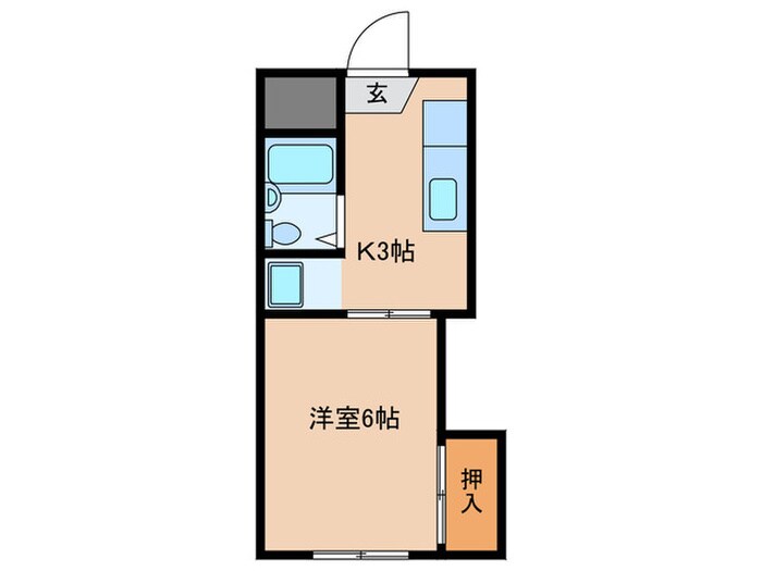 間取り図 ハイライフ黒川