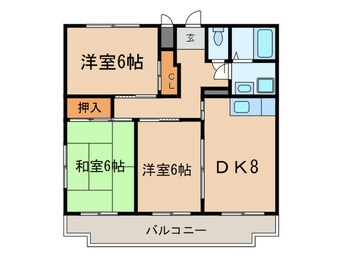 間取図 ハウスブランシェ