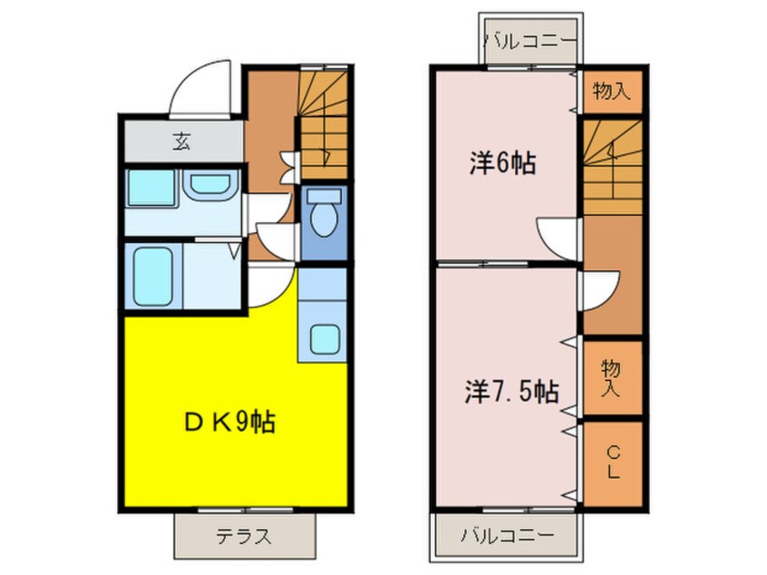 間取図 ＧＲＡＣＩＡ天白