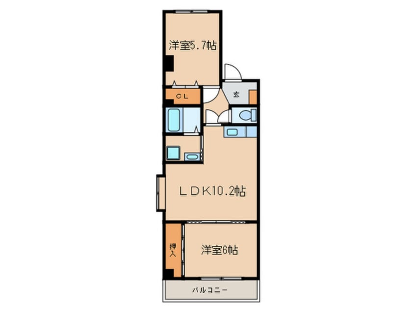 間取図 ドミ－ルコトブキ