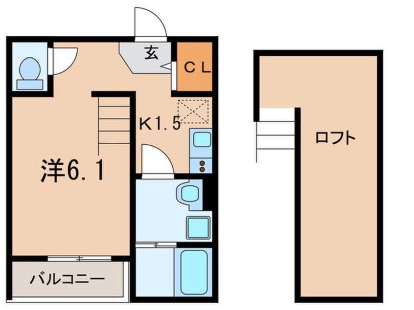 間取図 グランビル上小田井
