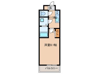 間取図 エスリード新栄グラティア