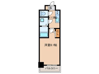 間取図 エスリード新栄グラティア