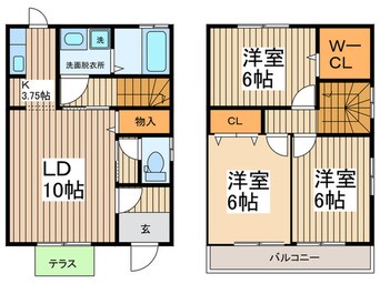 間取図 サンシャト－ル弥富ヶ丘