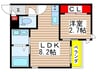 G-smart桜山 1LDKの間取り